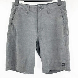 Billabong Men's Gray Hybrid Swim Shorts Size 26